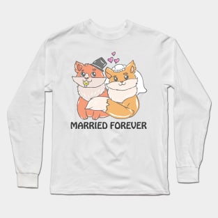 Wedding marriage marriage marriage married Long Sleeve T-Shirt